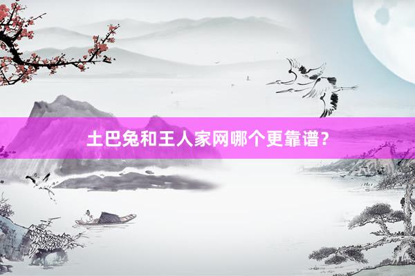 土巴兔和王人家网哪个更靠谱？